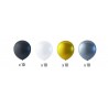 Ballonger 40-pack Svart, Vit, Guld och Silver 30 cm (12 tum) Ballonger 40-pack Svart, Vit, Guld och Silver 30 cm (12 tum) - 2