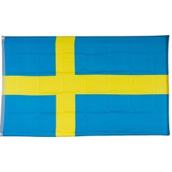 Sverigeflagga Svenska Flaggan Fasadflagga Supporterflagga  - Sverigeflagga Fasadflagga Supporterflagga Sassier.Party