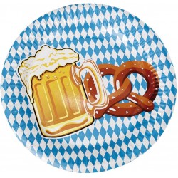 Oktoberfest Papperstallrikar 10p.