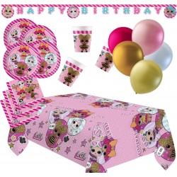 LOL Kalas Tema Surprise Glitterati - LOL Surprise Glitterati | Barnkalas | kalaspaket | Födelsedag - 1