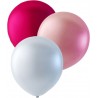 Ballonger Latex - Rosa, Ljusrosa och Pärlemovit - 100-pack Ballonger Latex - Rosa, Ljusrosa och Pärlemovit - 100-pack - 1