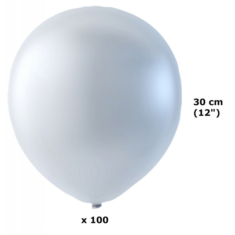 Sassier - Ballonger 100-pack Pärlemovit  Sassier - Ballonger 100-pack Pärlemovit  - 2