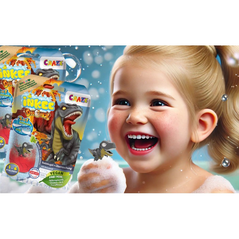 Badbomb barn – magiska bad för ditt barn - Badbomber Barn Dinorex 2-pack - 7