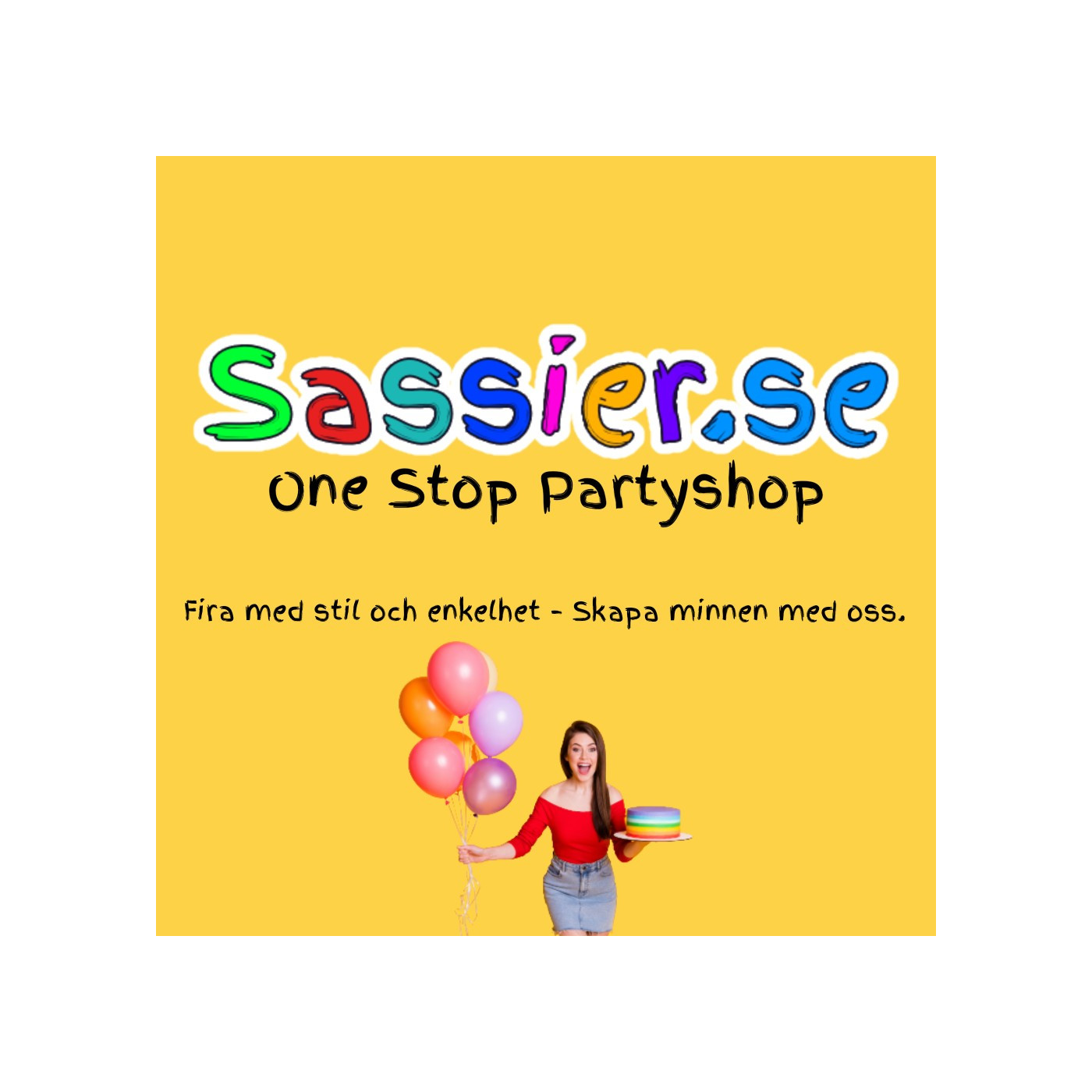 Sassier.se - En one-stop shop för festprylar som ger din fest en extra touch av sassy stil.