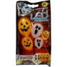 LED Halloween ballonger Orange och Vita LED Halloween ballonger Orange och Vita - 1