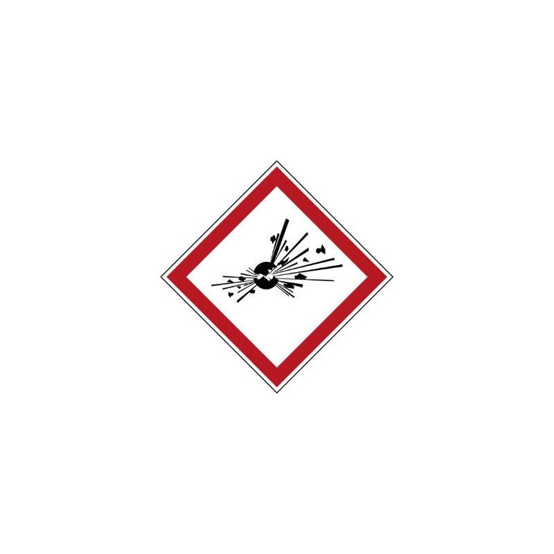 Varningsetikett - explosivt