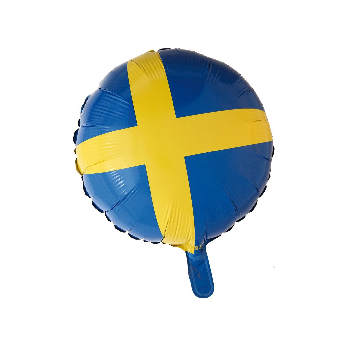 Folieballong Svenska Flaggan 46 cm för fest och dekoration 7