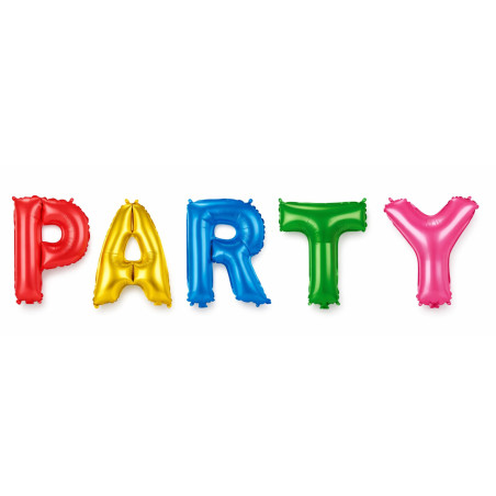 Folieballonger PARTY för fest och dekoration 1