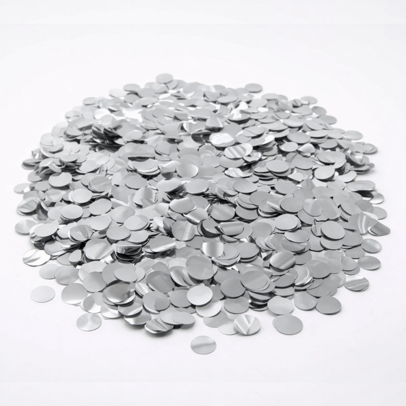 Silverfärgad konfetti – 30 g för fest och dekoration 1