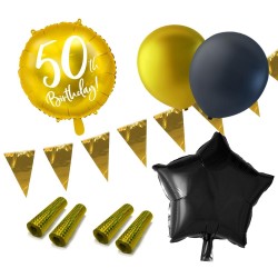 50-års Kalas Fest Födelsedag - Födelsedags-kit 50 år | Party-paket 50 år - 1